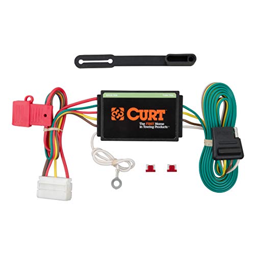 Product Cover CURT 56192 Vehicle-Side Custom 4-Pin Trailer Wiring Harness for Select Acura MDX SUV