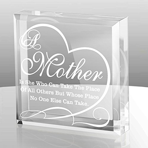Product Cover Kate Posh - A Mother is she who can take the place of all others but whose place no one else can take - Keepsake and Paperweight