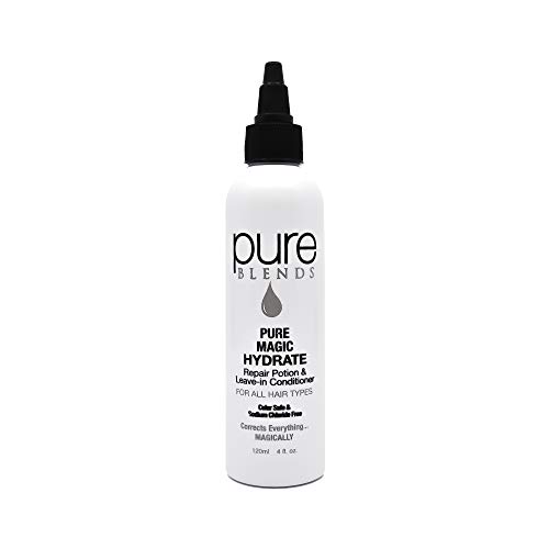 Product Cover Pure Blends Pure Magic Hydrate Repair Potion and Leave-In Conditioner 4 Ounce - Salon Quality