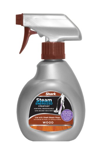 Product Cover Shark Steam Energized Cleanser Spray Floor Cleaner for Use on Wood Floors with Shark Steam Mops (RSW100)