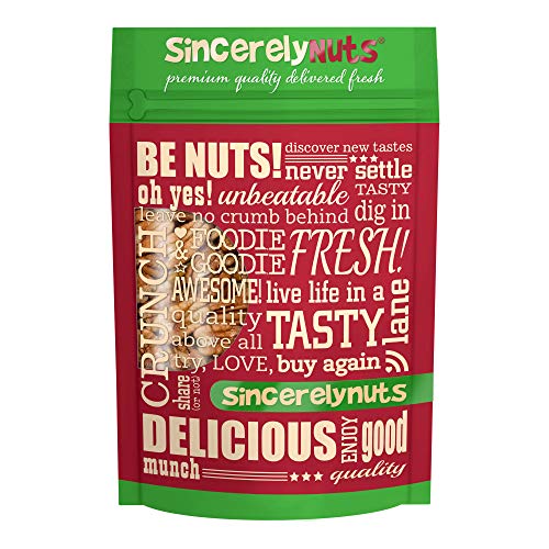 Product Cover Sincerely Nuts - Raw Pecans (No Shell) | Two Lb. Bag | Shelled Whole Pecan | Delicious Healthy Snack Food | For Baking, Snacking and Dessert Treats | Gluten Free and Kosher | Fresh Resealable Bag