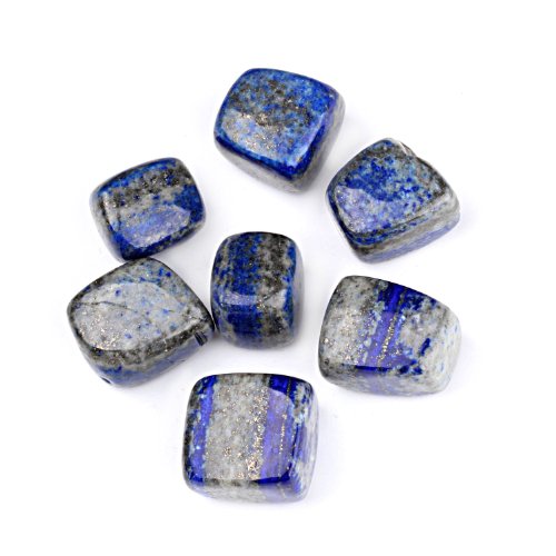 Product Cover TGS Gems 1/2lb Bulk Natural Lapis Lazuli Tumbled Stones 1/2