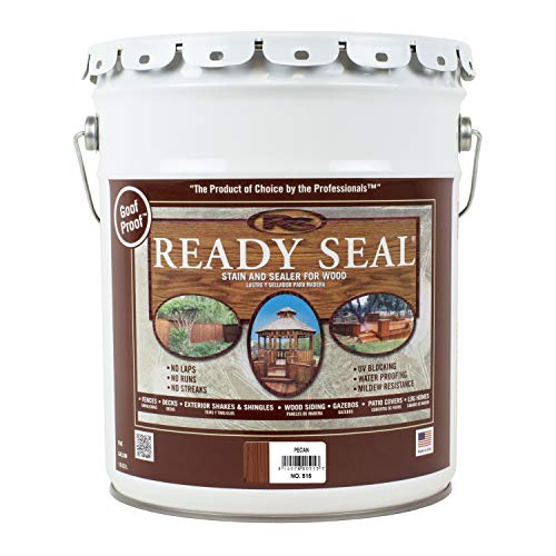 Product Cover Ready Seal 515 5-Gallon Pail Pecan Exterior Wood Stain and Sealer