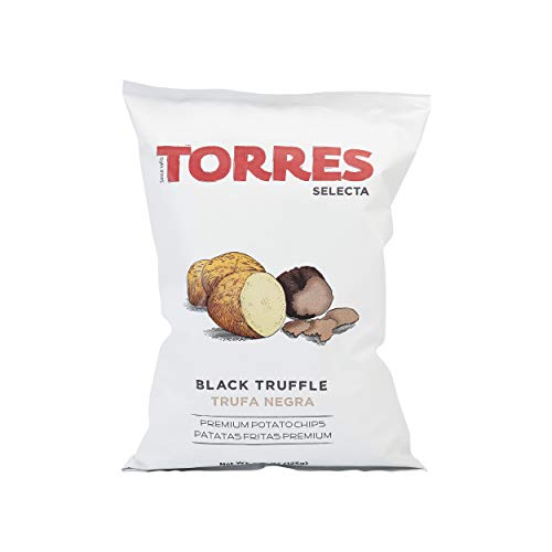 Product Cover Patatas Fritas Torres Black Truffle Premium Potato Chips Big Bag (1 x 4.41 Ounce)