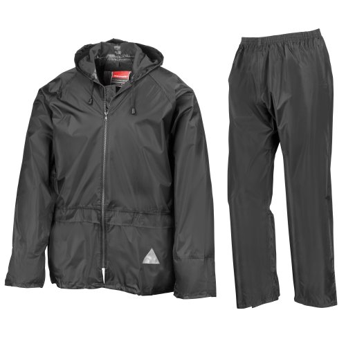 Product Cover Result Mens Heavyweight Waterproof Rain Suit (Jacket & Trouser Suit)