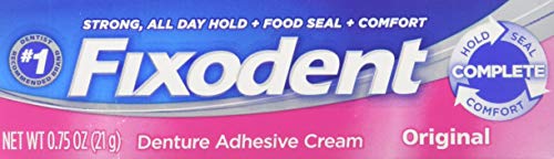 Product Cover Fixodent Complete Original Denture Adhesive Cream 0.75 Oz (Pack of 4)