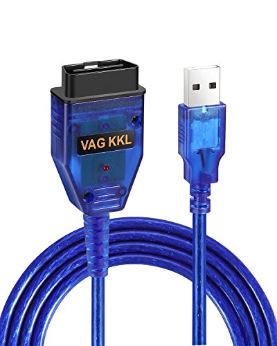 Product Cover VIMVIP VAG-COM KKL 409.1 OBD2 USB Cable Auto Scanner Scan Tool Compatible with Audi VW SEAT Volkswagen