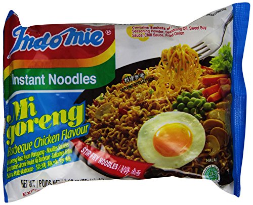 Product Cover Indomie Mie Goreng Bbq Chicken, 3 Ounce (Pack of 30)