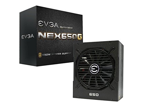 Product Cover EVGA SuperNOVA 650 G1, 80+ GOLD 650W, Fully Modular, 10 Year Warranty, Includes FREE Power On Self Tester Power Supply 120-G1-0650-XR