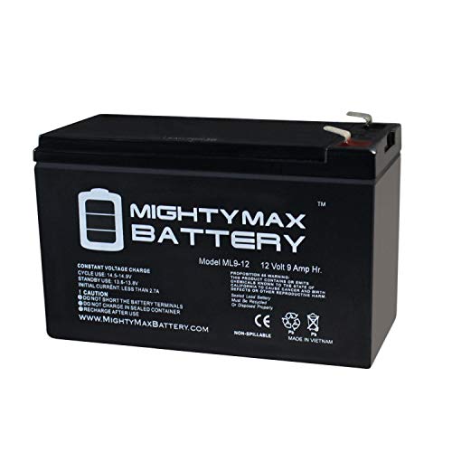 Product Cover ML9-12 - 12 V 9 Ah Rechargeable SLA Battery - Mighty Max Battery Brand Product