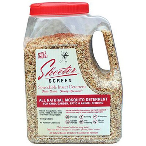 Product Cover Skeeter Screen 90800 Spreadable Insect Deterrent, 4-Pound