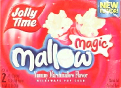 Product Cover Jolly Time Mallow Magic Marshmallow Flavor Microwave Popcorn, 2-Count Boxes (Pack of 2)