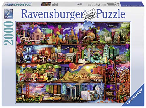 Product Cover Ravensburger World of Books Puzzle 2000 Piece Jigsaw Puzzle for Adults - Softclick Technology Means Pieces Fit Together Perfectly