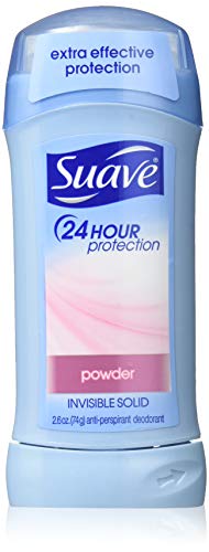 Product Cover Suave 24 Hour Protection Anti-Perspirant Deodorant Invisible Solid Powder Twin Pack 5.20 oz (Pack of 2)