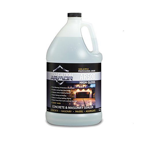 Product Cover Armor AR500 Solvent Based High Gloss Acrylic Concrete Driveway Sealer