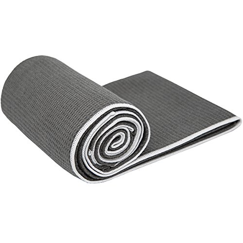 Product Cover SHANDALI Hot Yoga Towel Stickyfiber Yoga Towel - Mat-Sized, Microfiber, Super Absorbent, Anti-Slip, Injury Free, 24