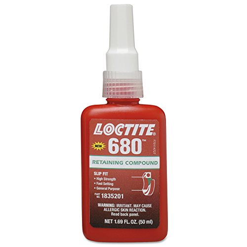 Product Cover Loctite 1835201 Green 680 Retaining Compound, 50 mL Bottle