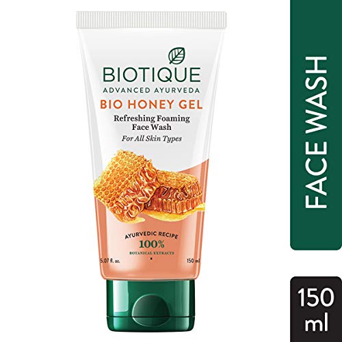 Product Cover Biotique Bio Honey Gel Refreshing Foaming Face Wash, 150ml