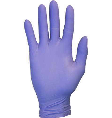 Product Cover The Safety Zone GNEP-SM-1P-Case Nitrile Exam Gloves, Medical Grade, Powder-Free, Non-Sterile, Disposable, Food Safe, Indigo Color, Size Small,  (Case of 1,000)