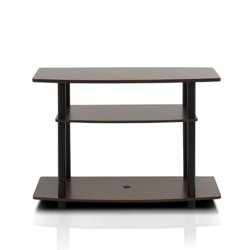 Product Cover FURINNO Turn-N-Tube 3-Tier TV Stand, Espresso/Black
