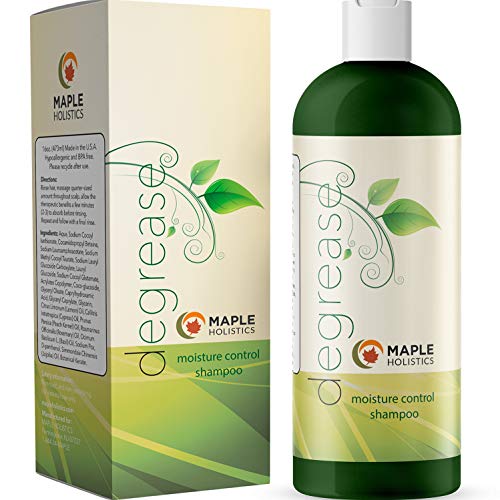 Product Cover Best Shampoo for Oily Hair - Itchy Scalp Botanical Hair Loss Treatment for Men & Women - Degreaser Hair Product Sulfate Free - Clarifying Shampoo for Color Treated Hair & Natural Beauty Hair Care 16oz