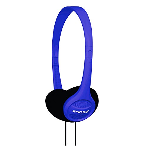 Product Cover Koss KPH7B Portable On-Ear Headphone with Adjustable Headband - Blue