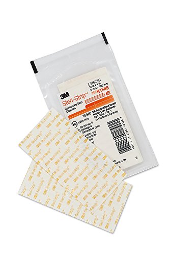 Product Cover 3M R1546 Steri-Strip Adhesive Skin Closures-Reinforced 5packs of 10 (50 strips)