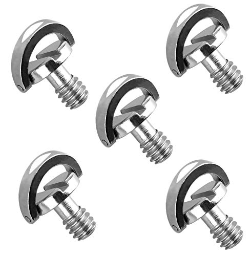 Product Cover (5 Packs) Stainless Steel D Shaft D-Ring 1/4