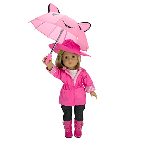 Product Cover Dress Along Dolly Rainy Day Doll Outfit for American Girl & 18
