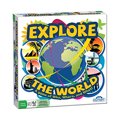 Product Cover Outset Media - Explore the World - Test Your Knowledge and Learn Interesting Facts from Around the Globe - Ages 7+