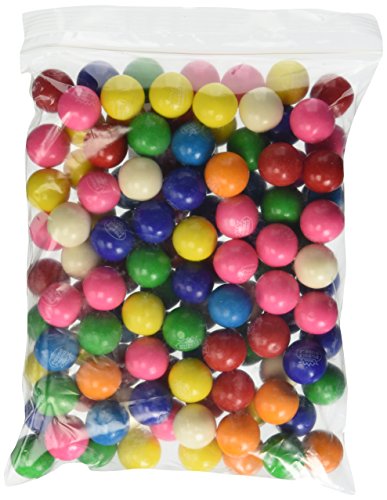 Product Cover Dubble Bubble Assorted 24mm Gumballs 1 Inch, 2 Pounds Approximately 110 Gum Balls.
