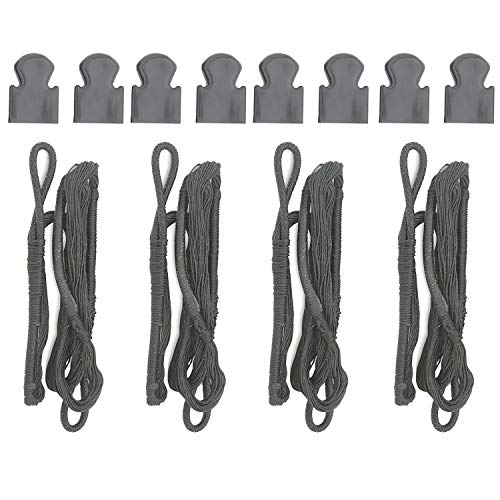 Product Cover KingsArchery Crossbow Pistol String 80 lb Replacement and Caps (4 Pack)