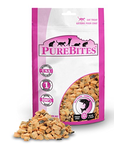 Product Cover Purebites Salmon For Cats, 0.49Oz / 14G - Entry Size