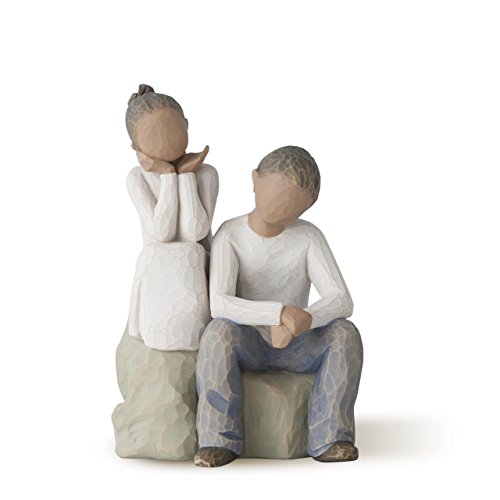 Product Cover Willow Tree Brother and Sister (darker skin tone & hair color), sculpted hand-painted figure