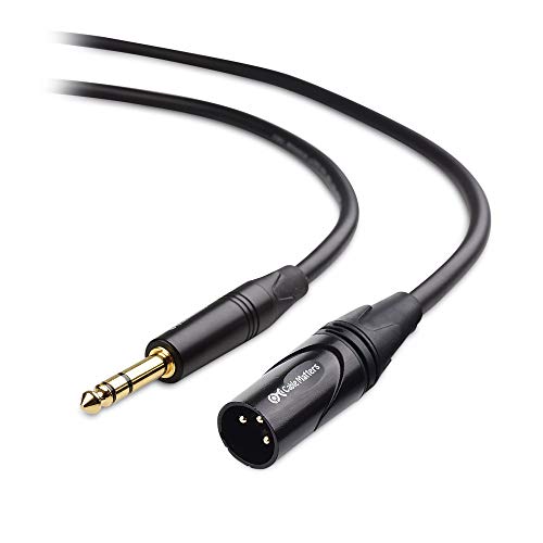 Product Cover Cable Matters 6.35mm (1/4 Inch) TRS to XLR Cable (XLR to TRS Cable) Male to Male 6 Feet