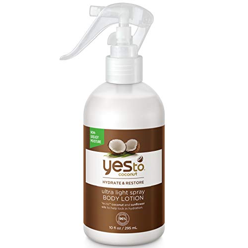 Product Cover Yes To Coconut Hydrate & Restore Ultra Light Spray Body Lotion, 10 Ounce