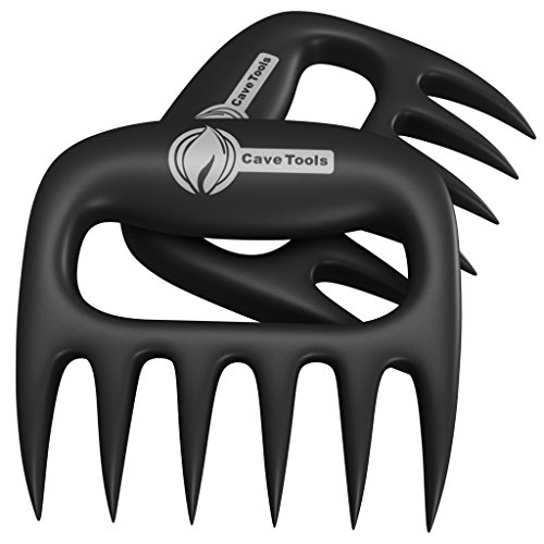 Product Cover Pulled Pork Shredder Claws - Strongest BBQ Meat Forks - Shredding Handling & Carving Food - Claw Handler Set for Pulling Brisket from Grill Smoker or Slow Cooker - BPA Free Barbecue Paws