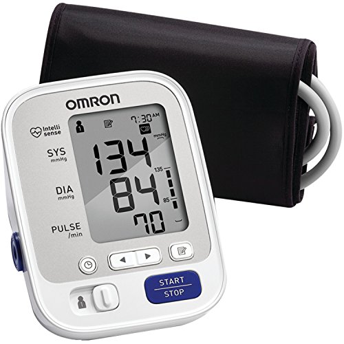 Product Cover OMRON 5 Series Upper Arm Blood Pressure Monitor; 2-User, 100-Reading Memory, Soft Wide-Range Cuff, #1 Dr. Recommended by OMRON