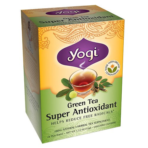 Product Cover Yogi Tea Green Tea Super Antioxidant, Herbal Supplement, Tea Bags, 16 ct, 2 pk
