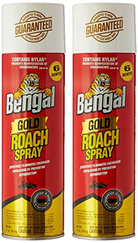 Product Cover Bengal Roach Killer, 11 oz, Can, Viscous Liquid, Brown, Mild Ethereal, Spray 2 pack
