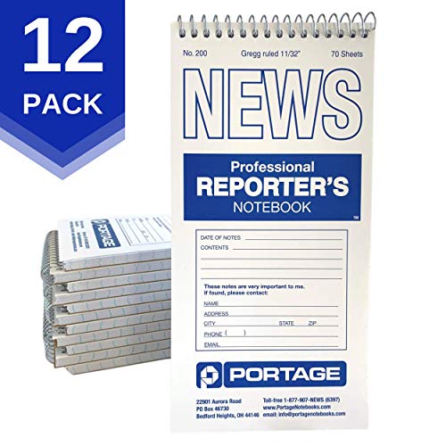 Product Cover Portage Reporter's Notebook - #200 Gregg Ruled 4