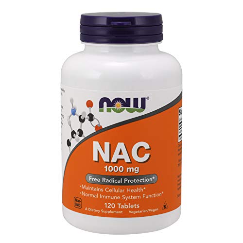 Product Cover Now Supplements, N-Acetyl-Cysteine 1000 mg, 120 Tablets