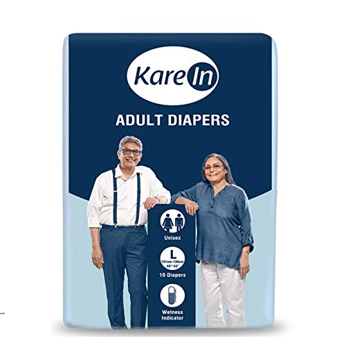 Product Cover Kare In Adult Diapers Large 10's Pack to Fit, 96-1