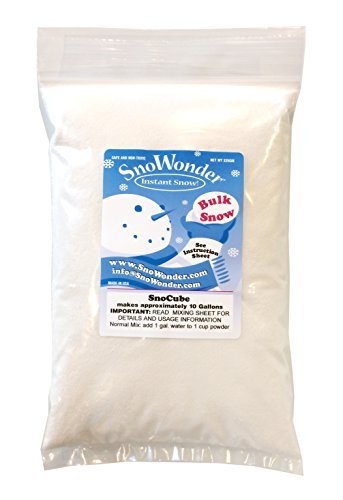 Product Cover SnoWonder Instant Snow Fake Artificial Snow, Also Great for Making Cloud Slime - Mix Makes 10 Gallons of Fake Snow