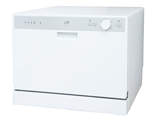 Product Cover SPT SD-2202W Countertop Dishwasher with Delay Start, White