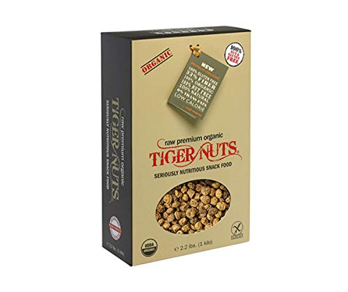 Product Cover Premium Organic Tiger Nuts 1 Kilo (2.2 lbs)| Raw, Gluten Free Snack, Non-GMO