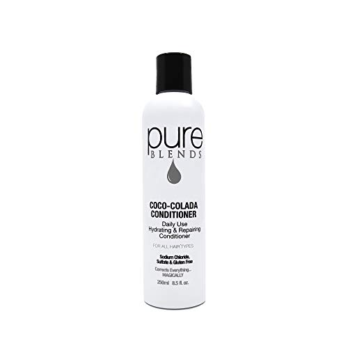 Product Cover Pure Blends Coco-Colada Daily Use Hydrating Repairing Conditioner, 8.5 Ounce - Salon Quality