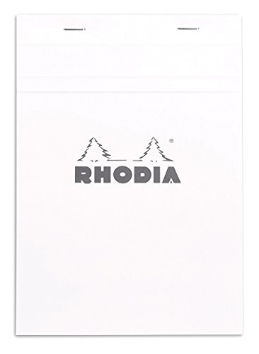 Product Cover Rhodia Staplebound Notepads - Graph 80 sheets - 6 x 8 1/4 in. - White cover