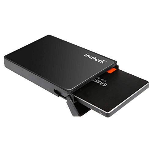 Product Cover Inateck 2.5 Inch USB 3.0 Hard Drive Disk Enclosure/ Case for 9.5mm 7mm 2.5 Inch SATA I/II/III/HDD/SSD, Support UASP and Optimized For SSD, Tool-Free