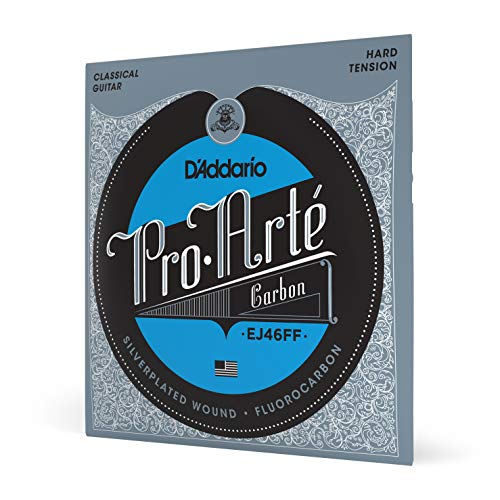 Product Cover D'Addario EJ46FF ProArte Carbon Classical Guitar Strings, Dynacore Basses, Hard Tension